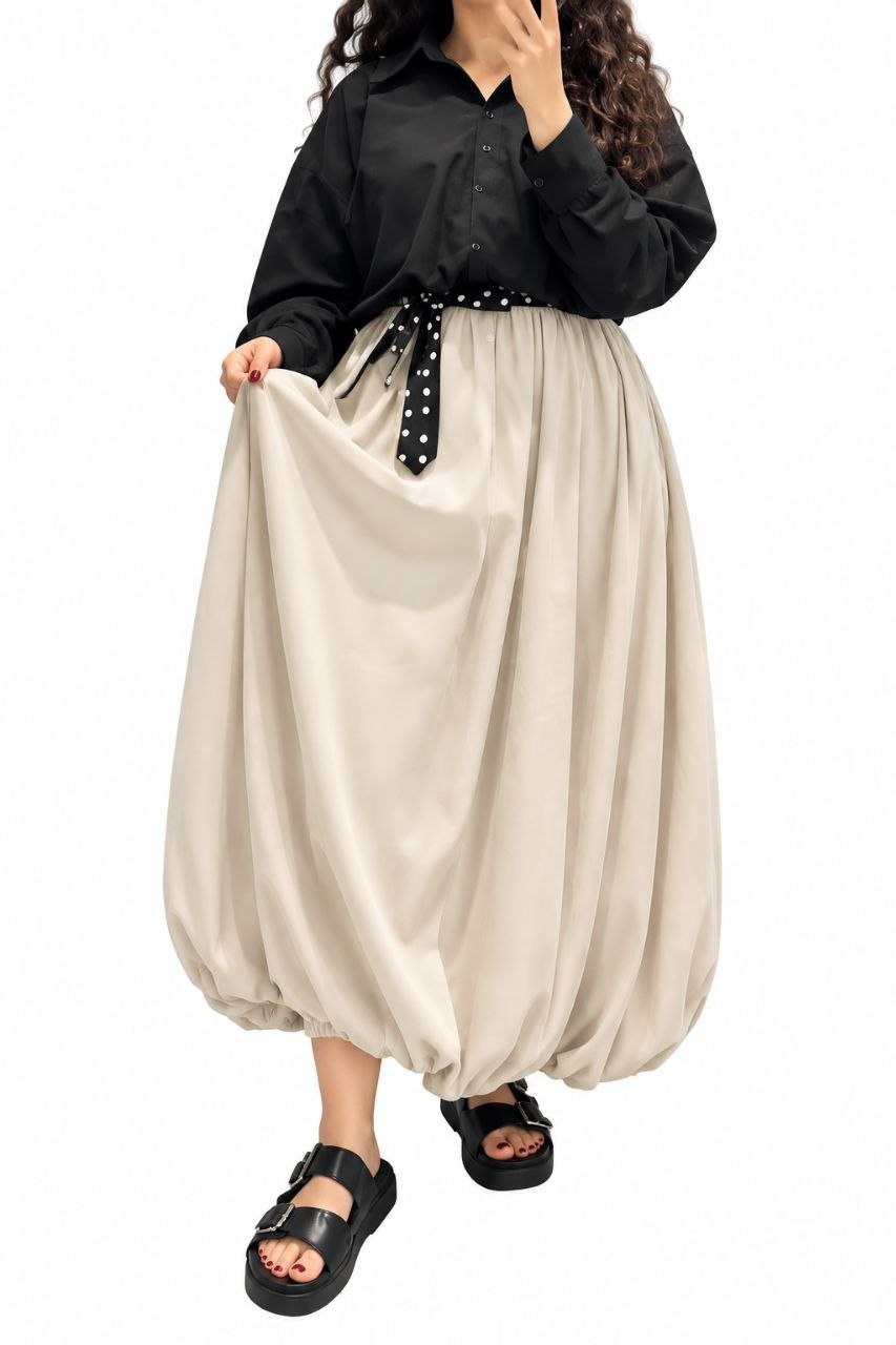 دامن قارچي زنانه مدل Ava
